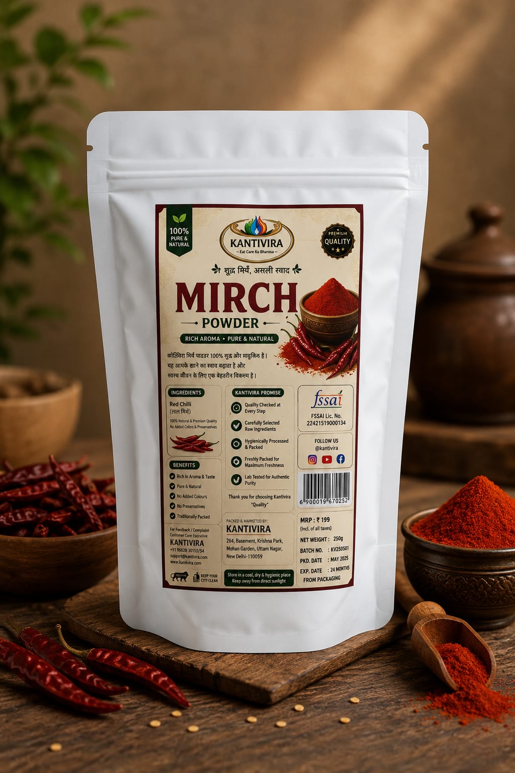 MIRCH POWDER 250g